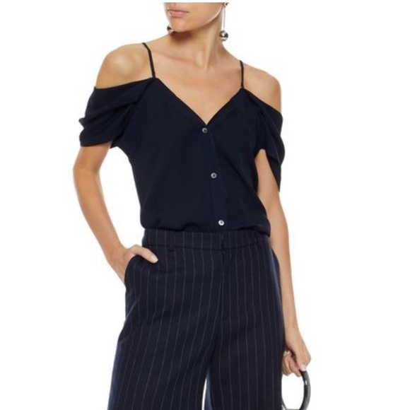 Theory Tops - Theory silk crepe top